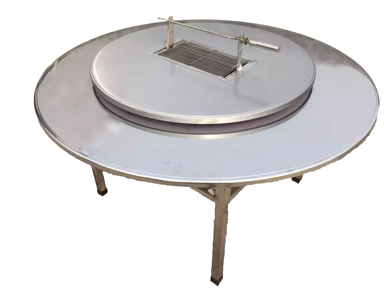 Double-Deck Lamb Leg Round Table