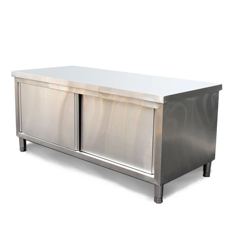 Work Table with Doors